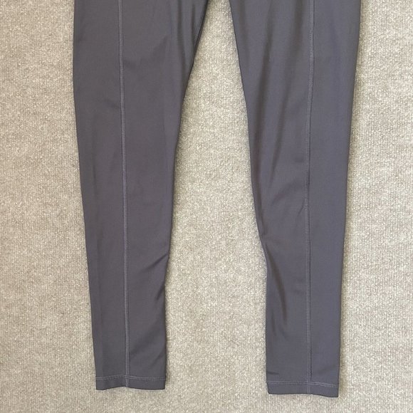 Victoria's Secret Leggings Womens 12 Grey Skinny Yoga Pants Workout Pockets - Picture 3 of 11
